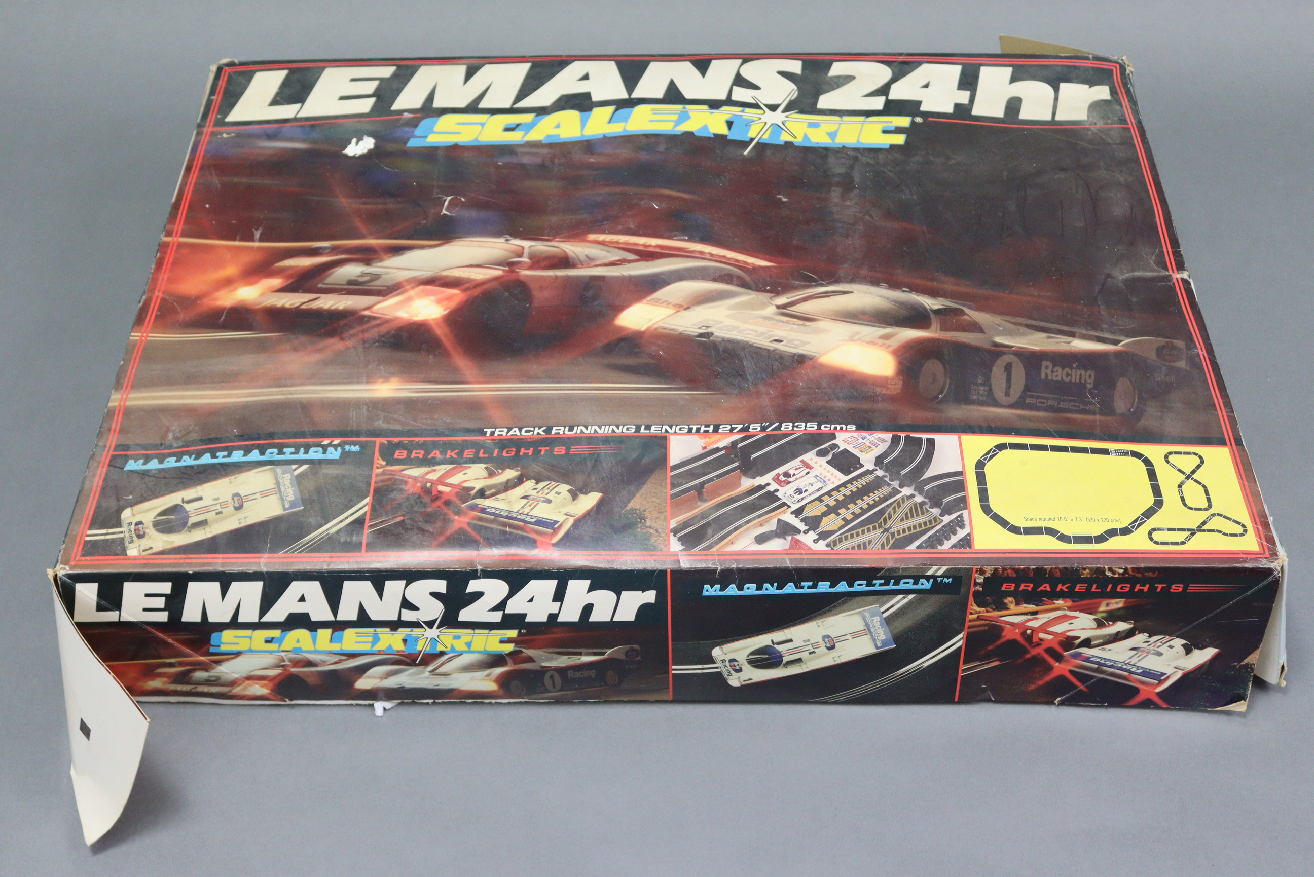 A Scalextric “Le Mans 24hr” racing-car set, boxed.