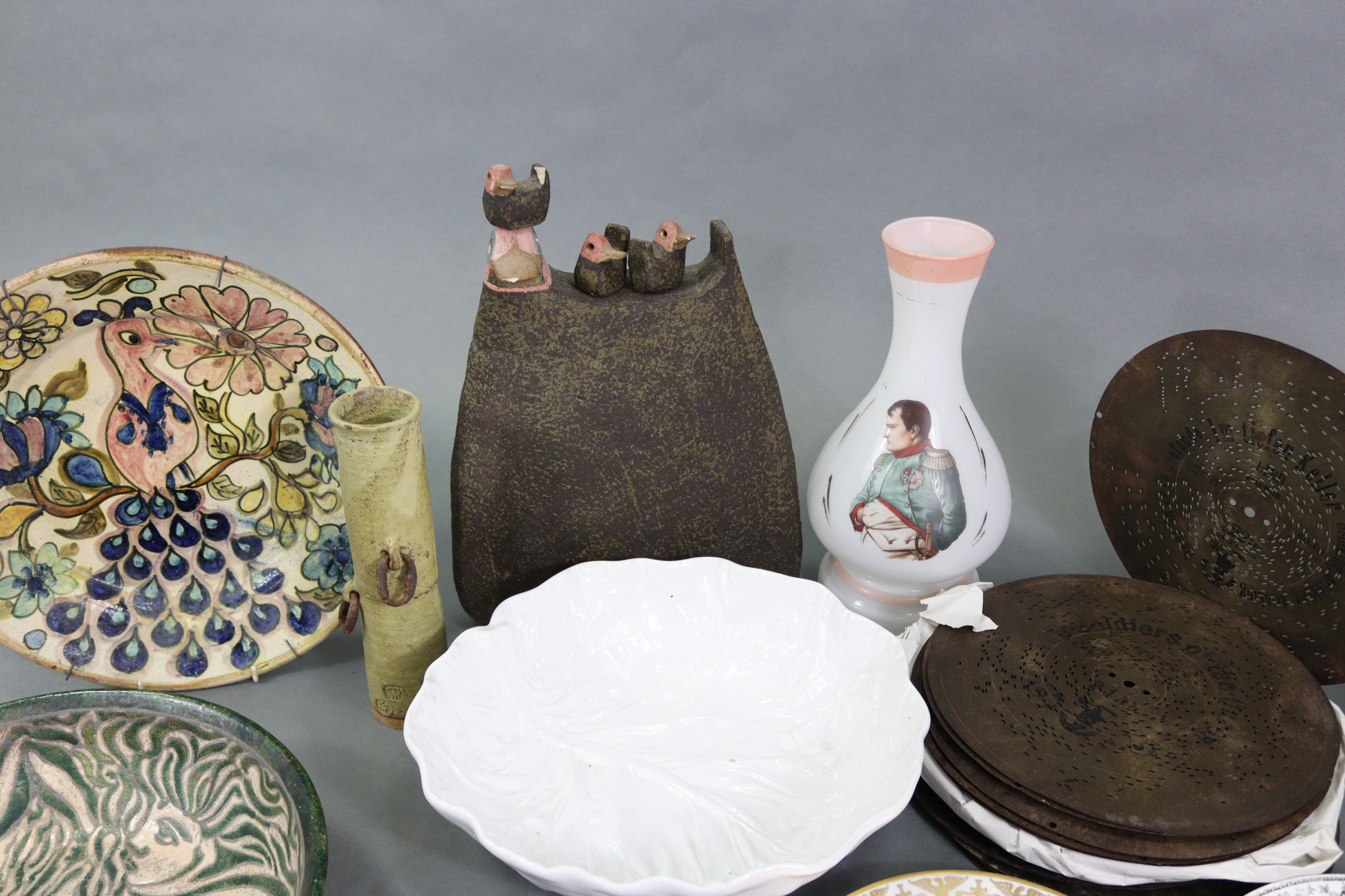 Various items of glassware, china, studio pottery, books, etc. - Image 4 of 13