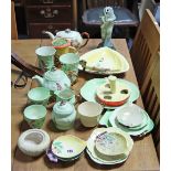 Twenty three various items of Carlton ware including teapots, teacups, serving dishes, etc., part