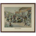 After LOUIS WAIN (1860-1939). A pair of coloured lithographs titled: “The Cat’s Half-Holiday”, & “