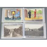 Approximately one hundred & forty various postcards, early-mid 20th century-British views, artist-