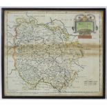 ROBERT MORDEN (1765-1703) A late 17th century hand-coloured engraved map, titled “Hereford Shire”;