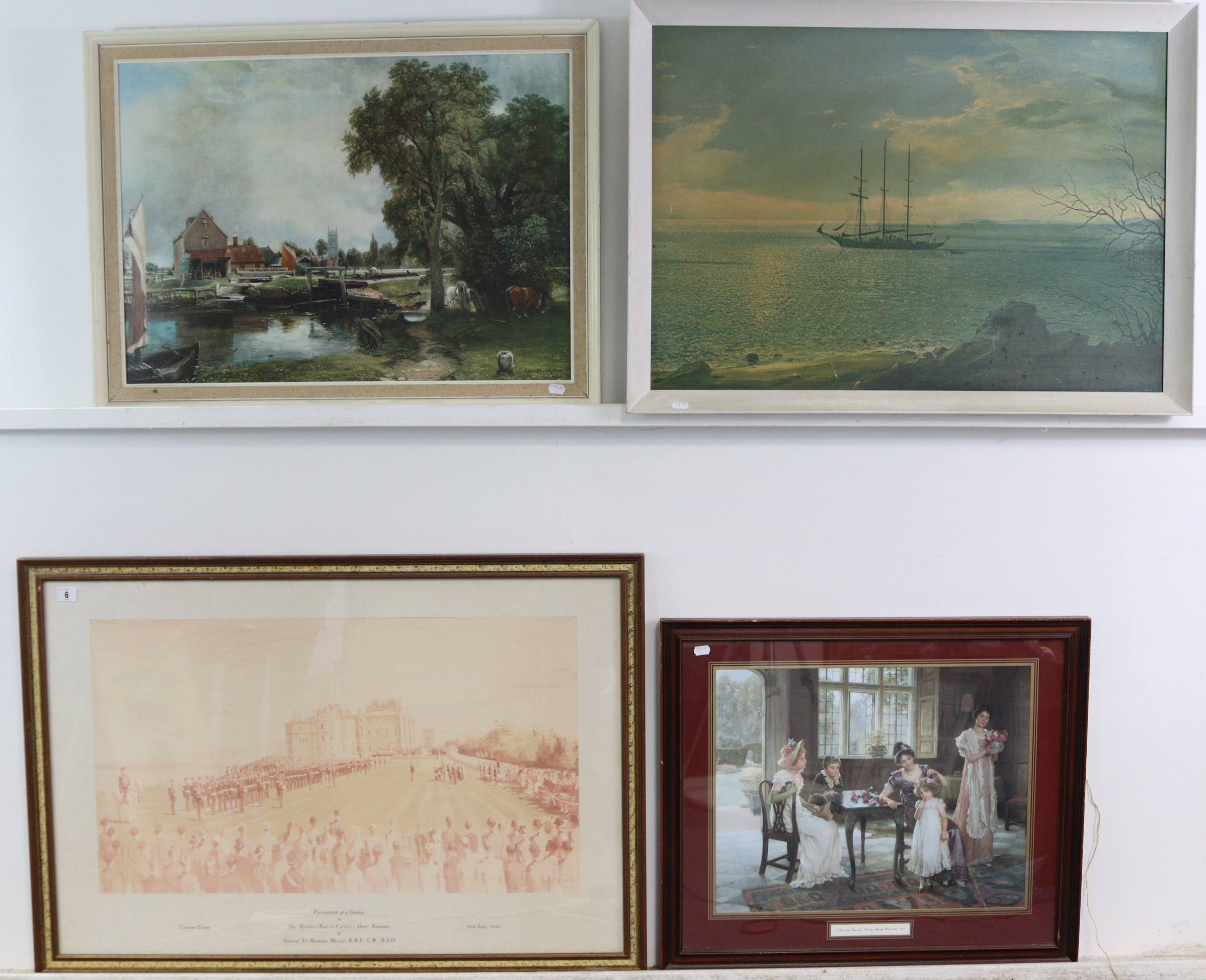 Various decorative paintings & prints.