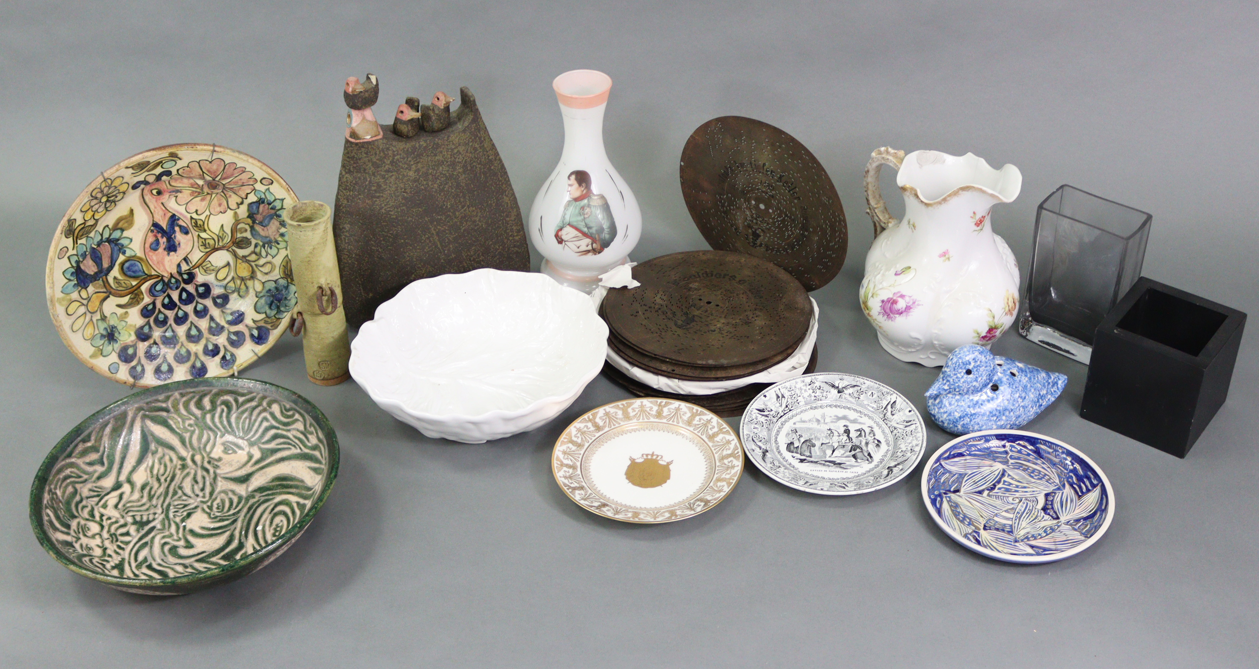 Various items of glassware, china, studio pottery, books, etc. - Image 2 of 13