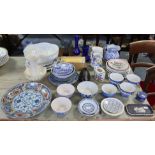 Various decorative china, pictures, etc.