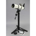 An “AMATEUR ASTRONOMER TELESCOPE”, Model No. 3375, made in Russia. (1998) with stand & accessories.