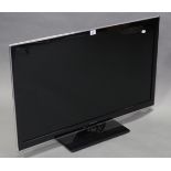 A Panasonic Viera 37” television with remote control, w.o.