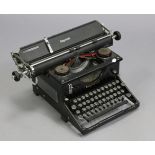 An Imperial typewriter Model No. 02341.