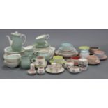 Forty two items of mixed Poole pottery; together with a forty seven piece Wedgwood of Etruria