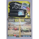 A Scalextric Set No. 31, with original box, both controllers, both cars, six white alcove
