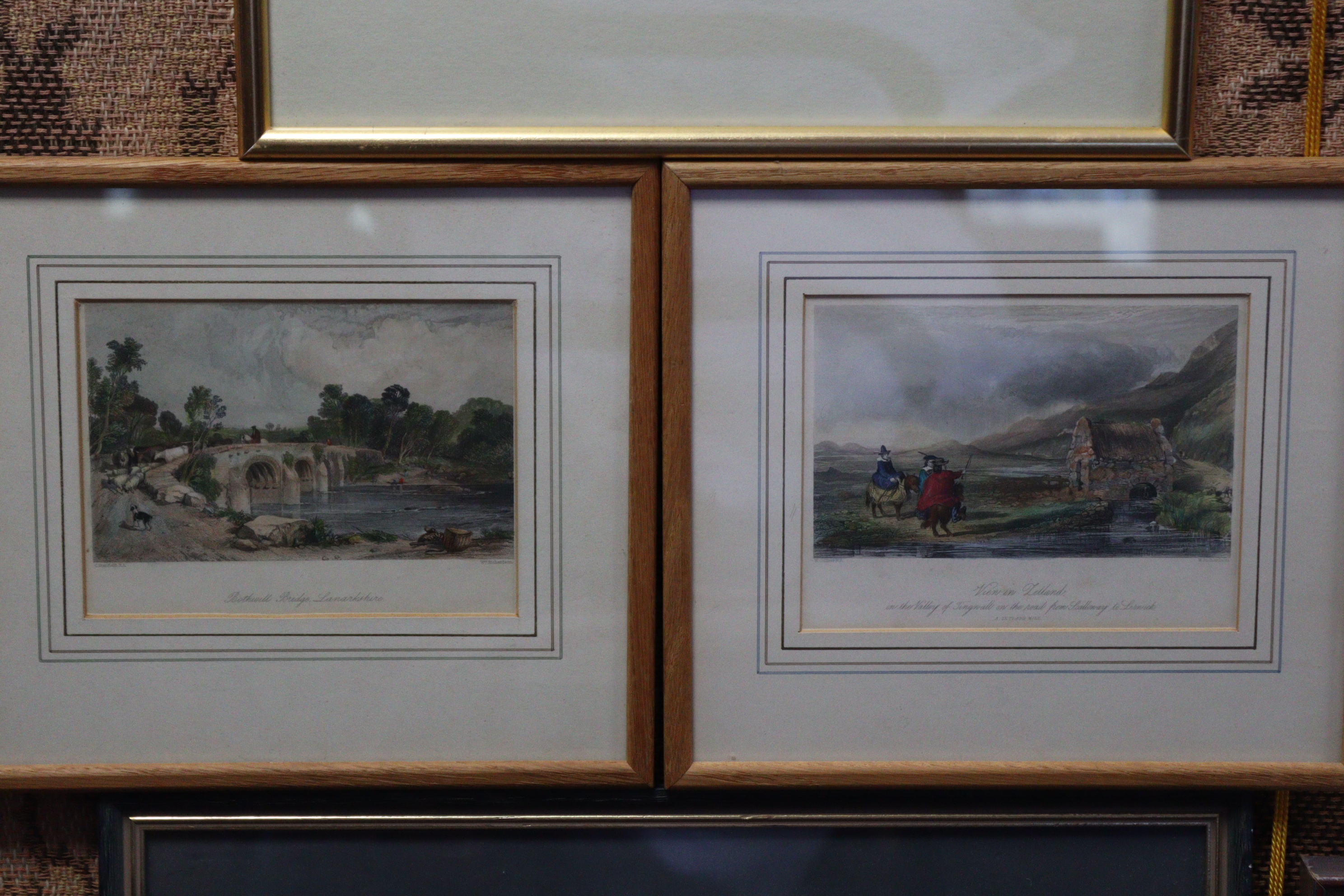 A collection of various decorative paintings, prints, & picture frames. (Provenance: The Estate of - Image 5 of 21