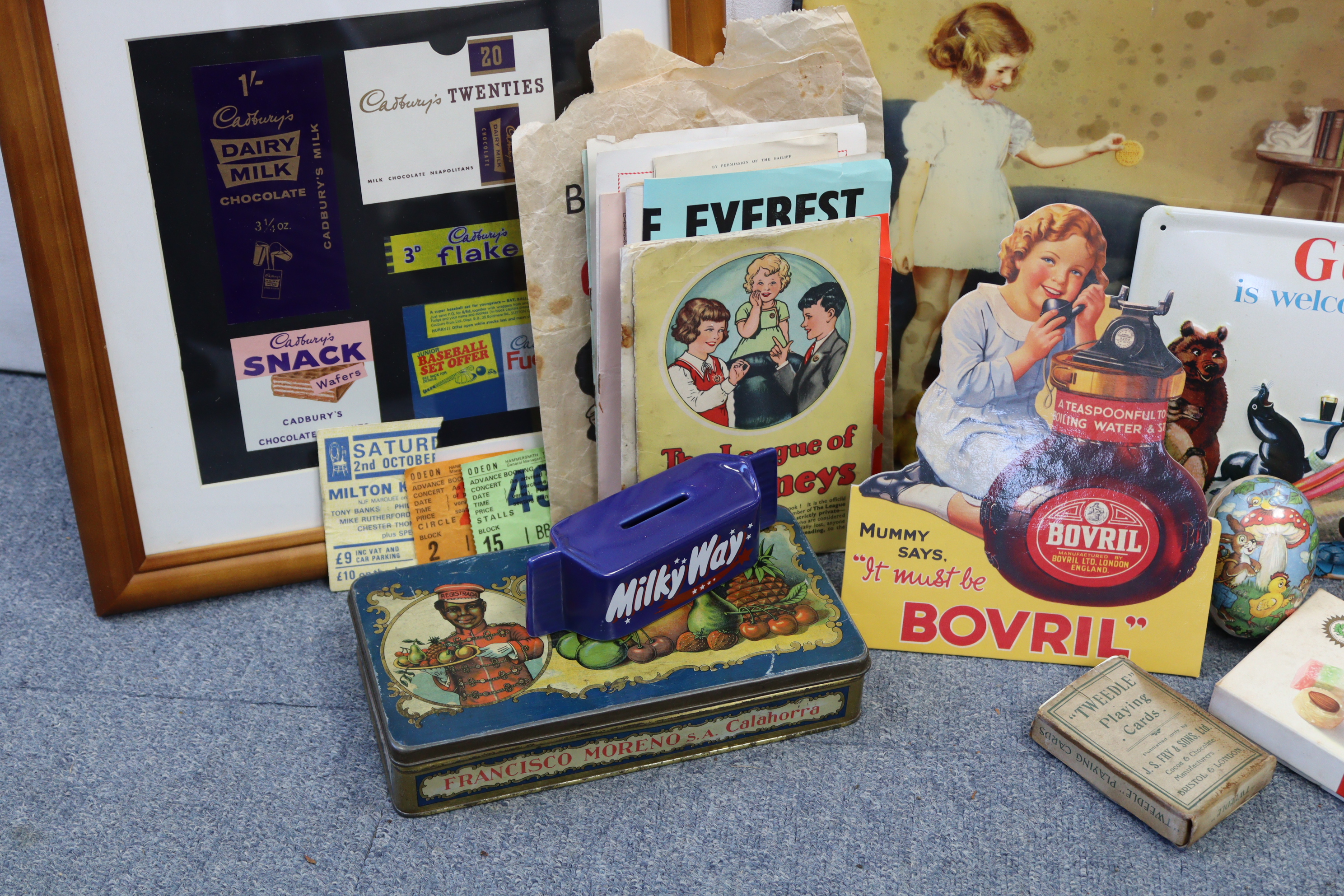 Various advertising tins, boxes, signs, etc. - Image 2 of 3