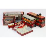 A Corgi Tramlines scale model “London City Council Tramways”; a Matchbox Models of Yesteryear