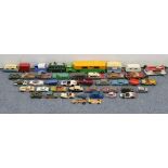 Sixteen various Dinky die-cast scale models; & twenty-six various Corgi die-cast scale models, all