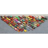 Eighty-three various die-cast & plastic scale models by Lesney, Lone Star, Matchbox, & others, all