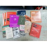 Approximately thirty various vintage books & magazines – all relating to motor cars.