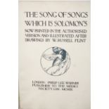 FLINT, Sir William Russell, illustrator; “The Song of Songs Which is Solomon’s”, on handmade