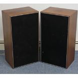 A pair of Noyer (Dutch) hi-fi speakers, boxed.