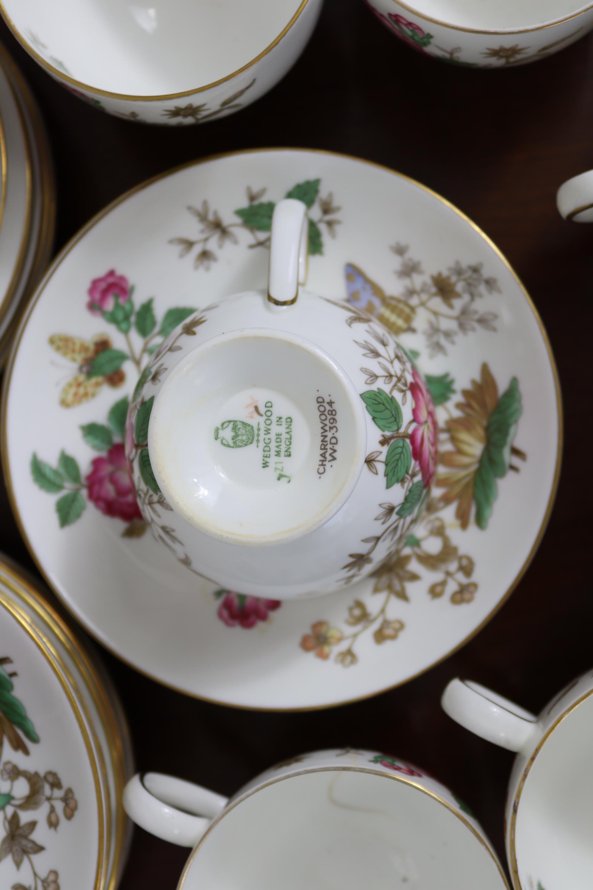 Fifty-nine items of Wedgwood “Charnwood” pattern teaware; & thirty items of Mintons “Haddon Hall” - Image 9 of 9