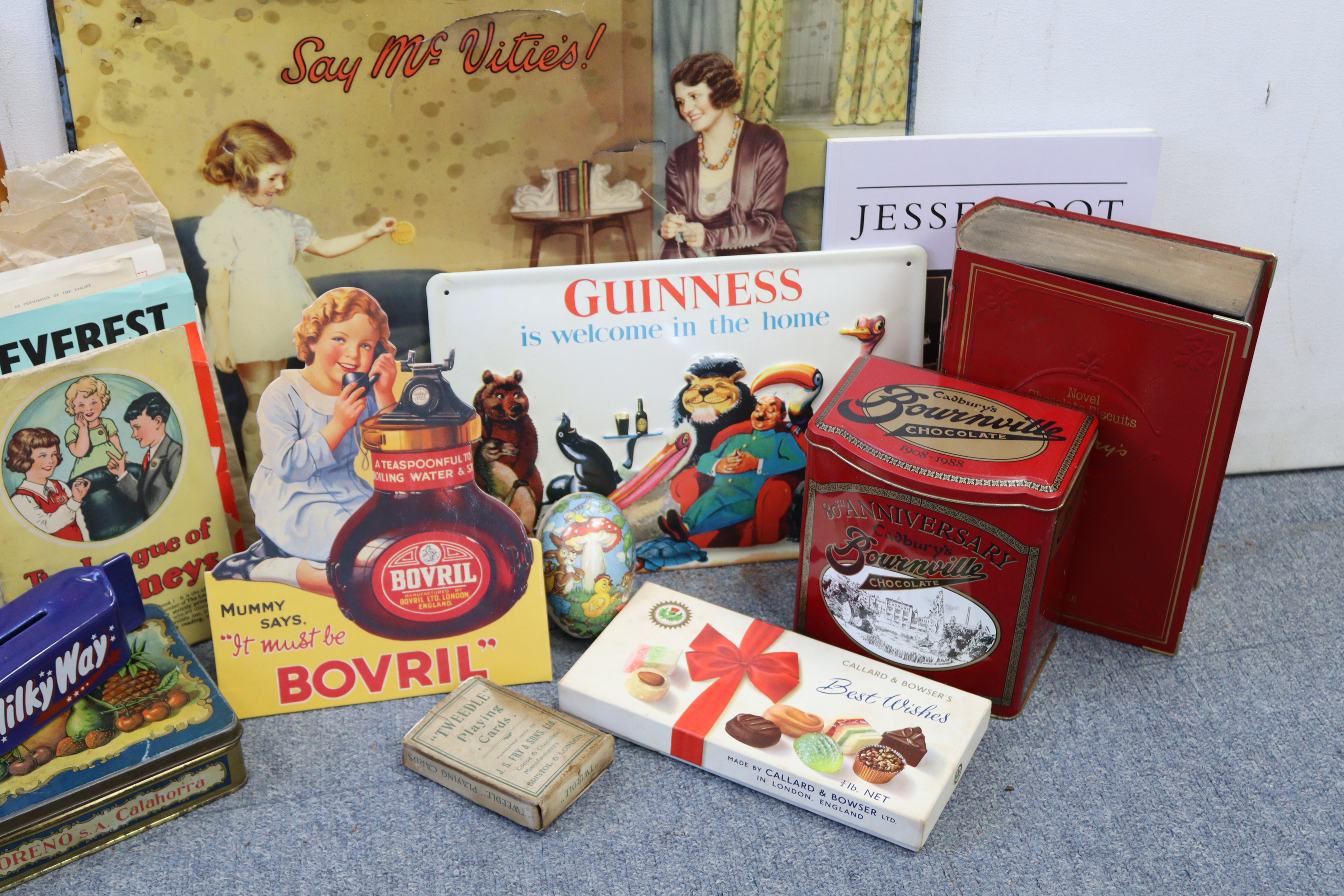 Various advertising tins, boxes, signs, etc. - Image 3 of 3