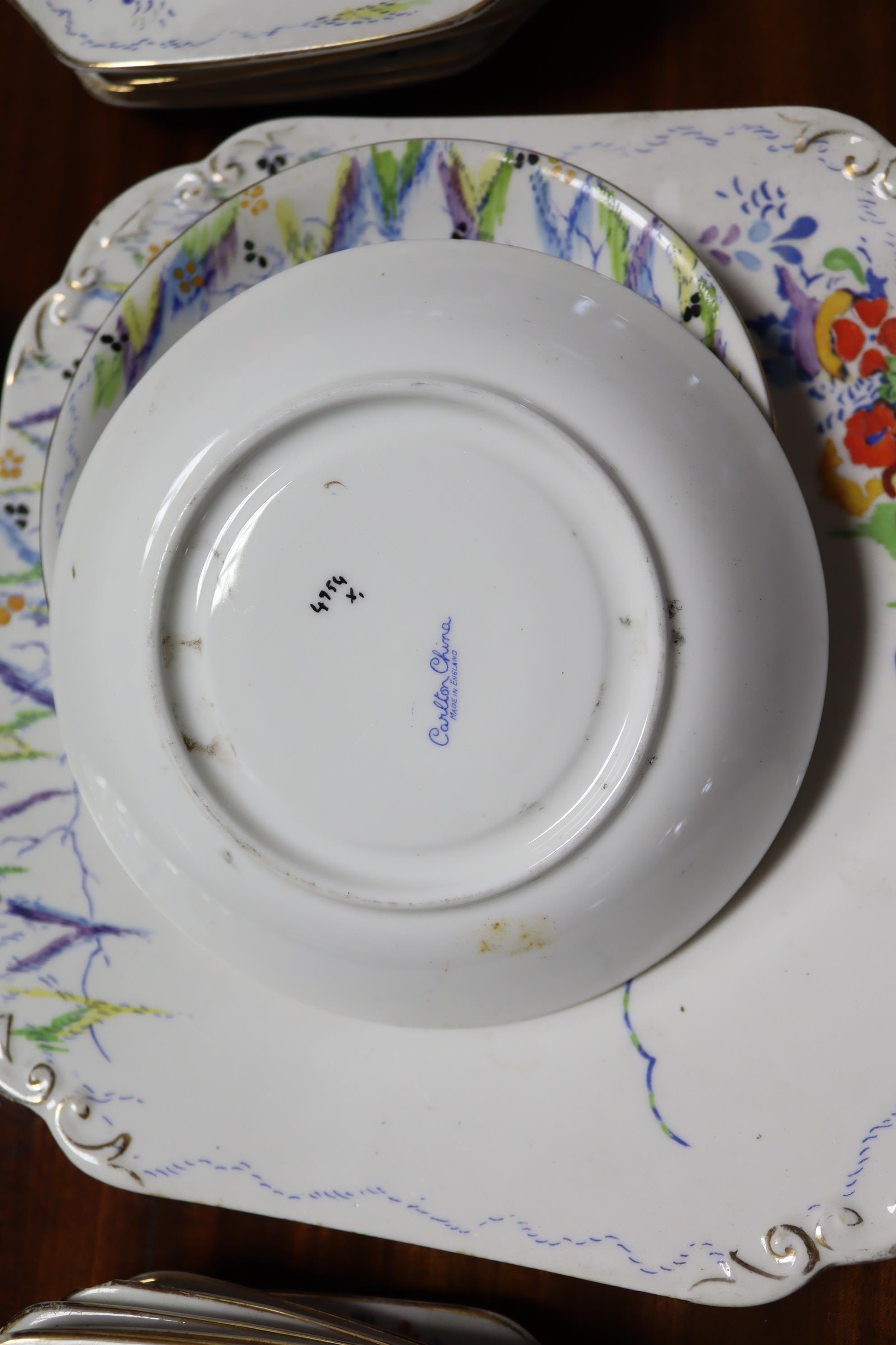 Two Mason’s Ironstone China floral decorated jugs; seven various Mason’s plates & dishes; & a - Image 5 of 6