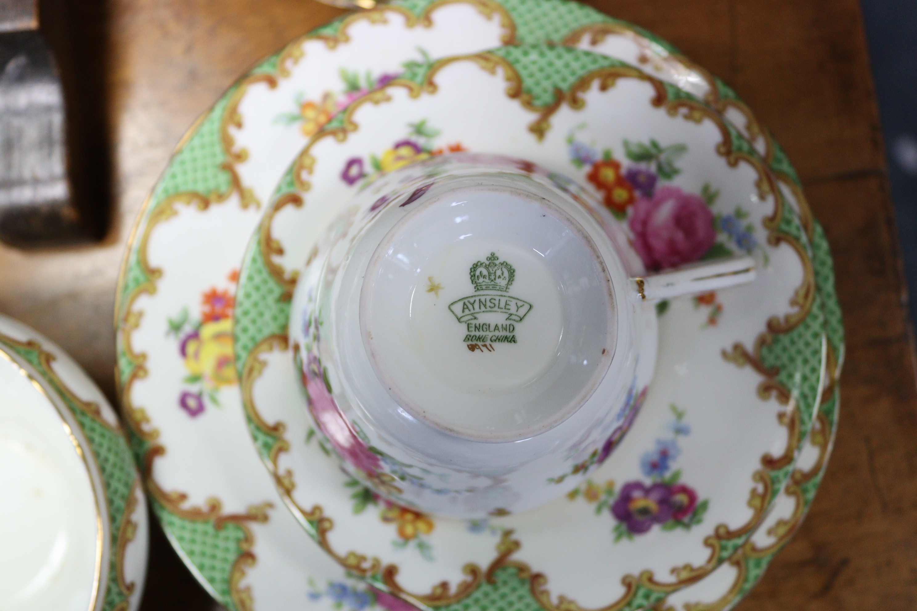 A Wedgwood bone china “Charnwood” pattern twenty-three piece coffee service (settings for ten); & an - Image 6 of 6