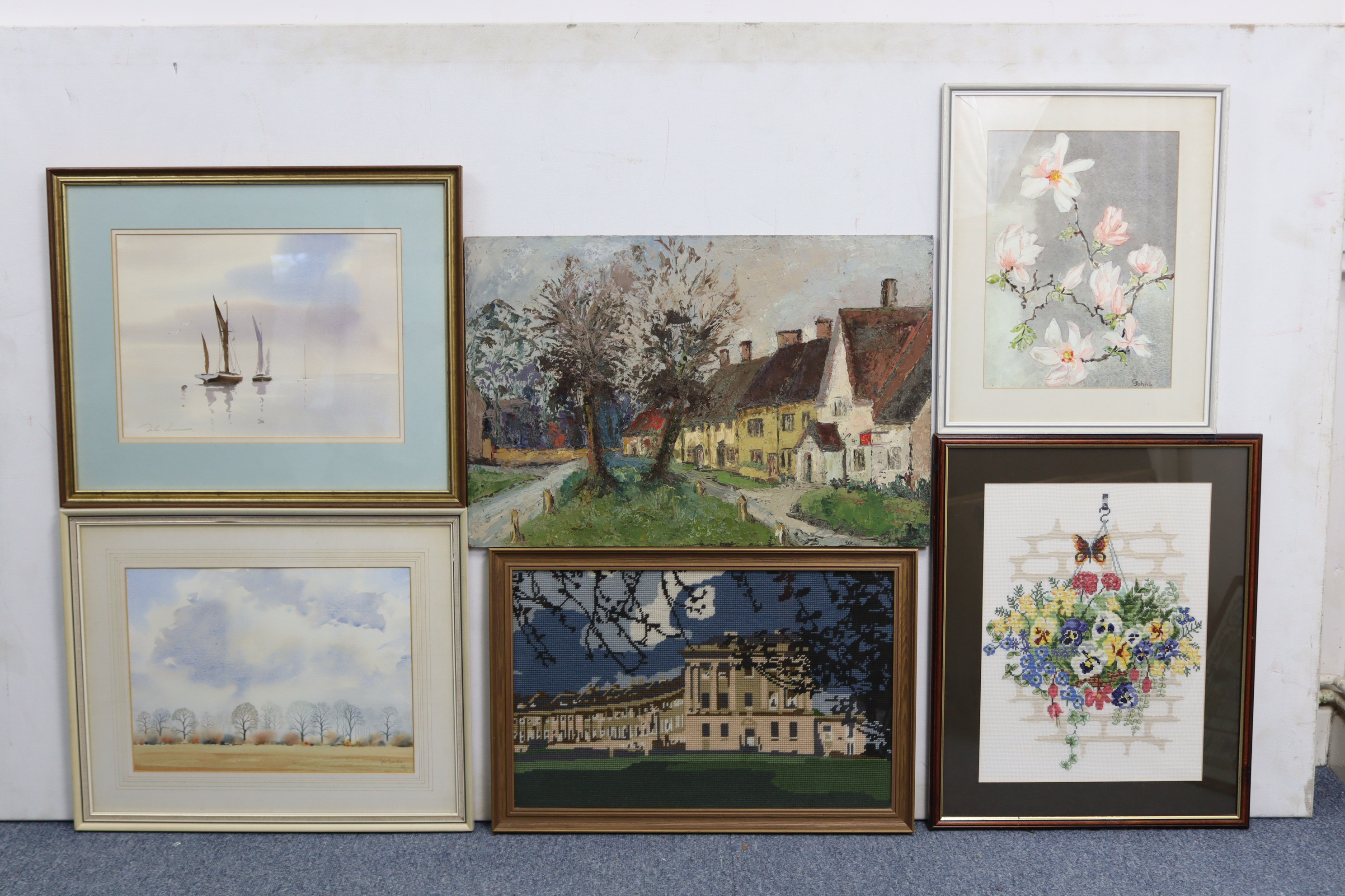 Various decorative paintings, prints, etc. - Image 5 of 12