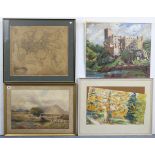 Various decorative paintings, prints, etc.