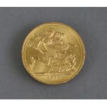 An Elizabeth II sovereign, 1974.