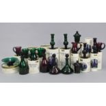 Sixteen Thomas Webb “Bristol Glass Collection” ornaments, all boxed.