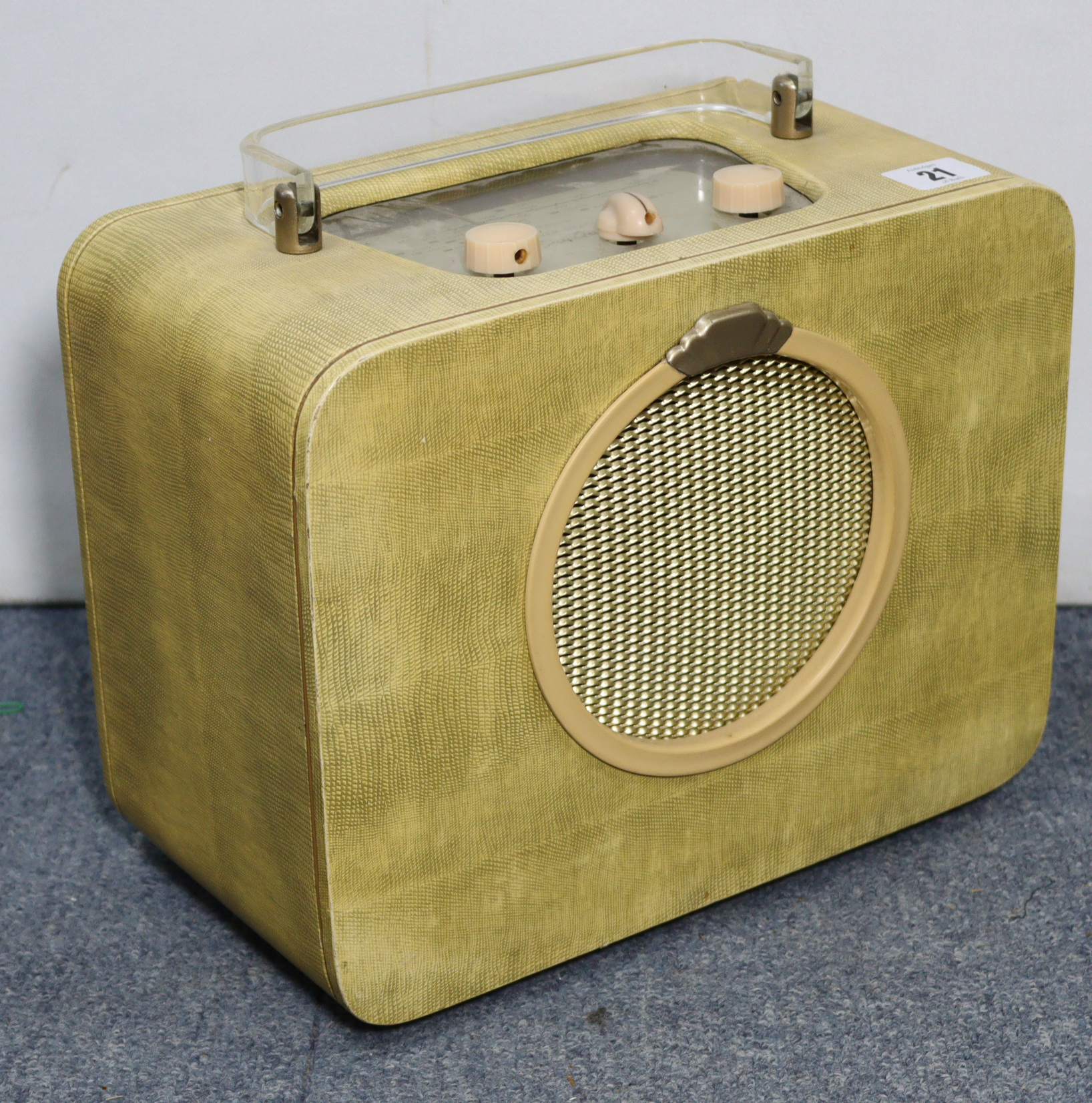 An Ever Ready “Sky Queen” transistor radio; a reel-to-reel tape recorder; a portable radio, etc. - Image 2 of 3