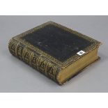 A late 19th/early 20th century Brown’s self-interpreting Holy Bible in gilt-tooled leather binding.