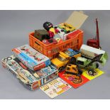 Various items of Meccano & Lego, boxed & un-boxed; together with various other children’s toys &