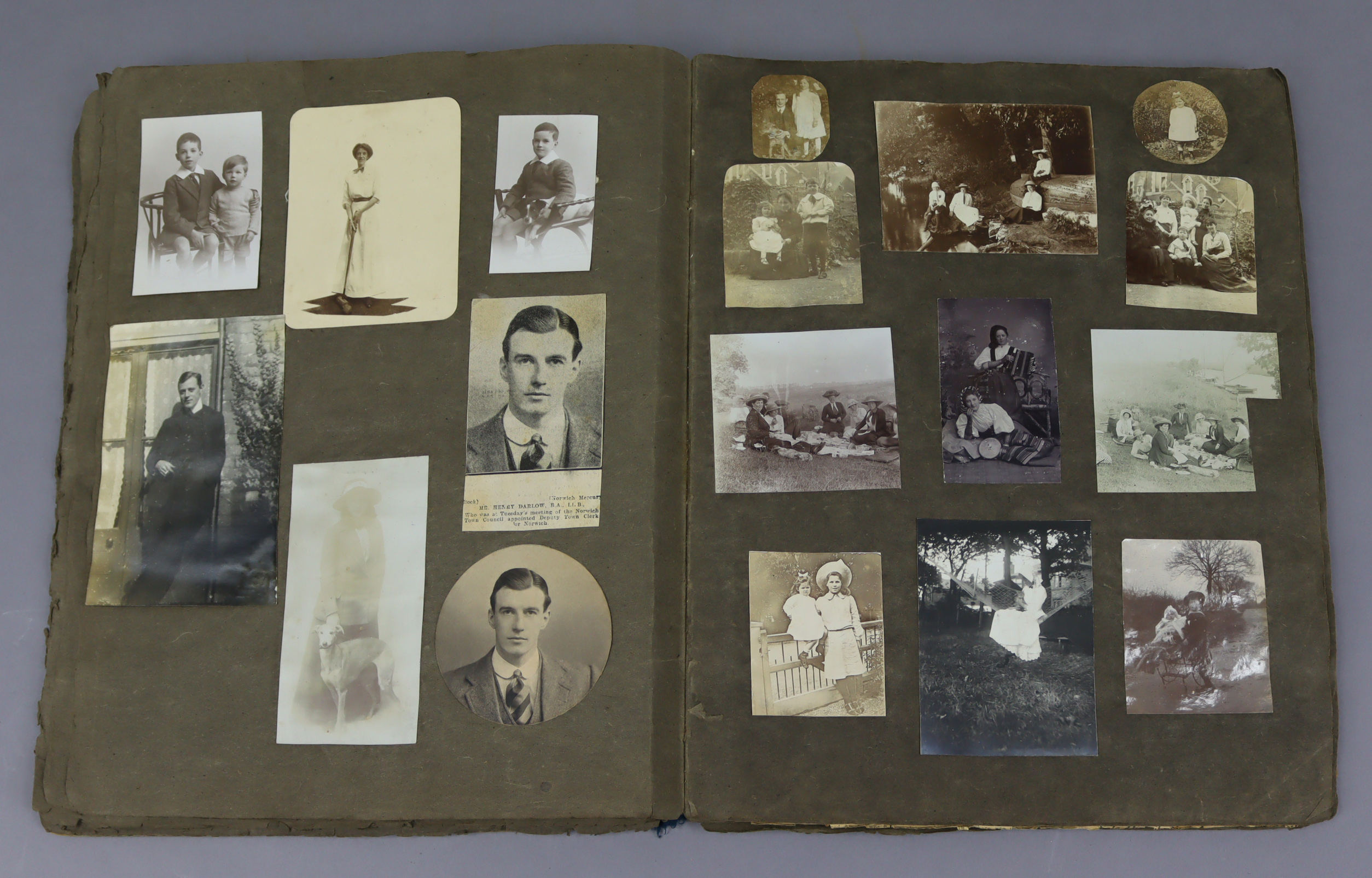 A family photograph album containing numerous photographs; together with various books. - Image 2 of 7