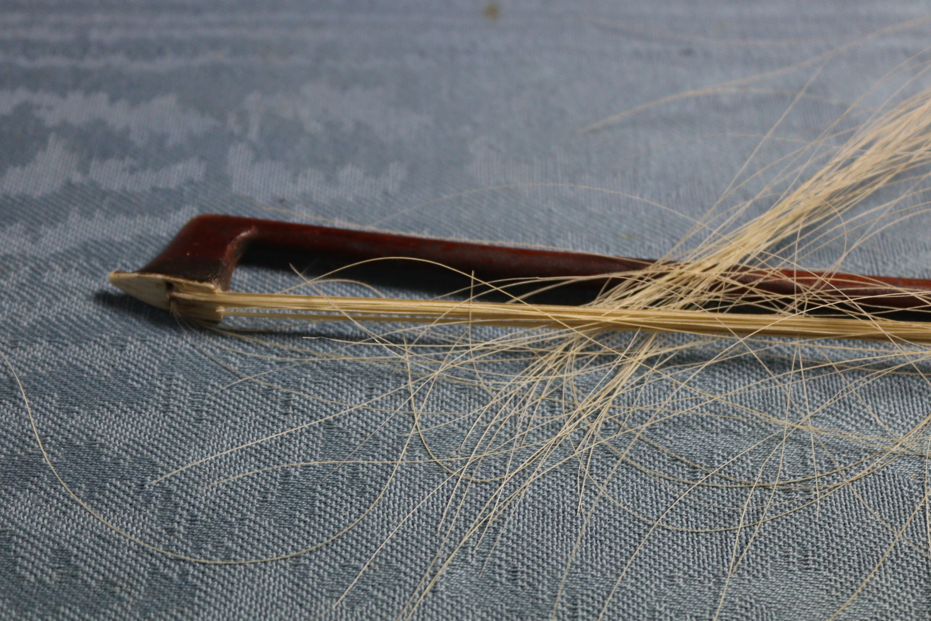 A violin & bow, (violin 23½” long - length of back 14"), with case. - Image 14 of 15