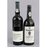 One bottle of Warre’s 1983 vintage port, 75cl; & One bottle of Taylor’s Quinta de Terra Feita 1999