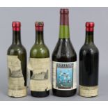 One half-bottle of Chateau Desmirail Margaux, presumed 1928 (lacking label, but capsule intact,