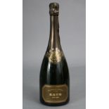 One bottle of Krug 1982 vintage champagne, 75cl, in Krug wooden case.