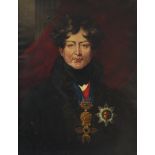 ENGLISH SCHOOL, 19th century, after SIR THOMAS LAWRENCE, A head & shoulders portrait of King