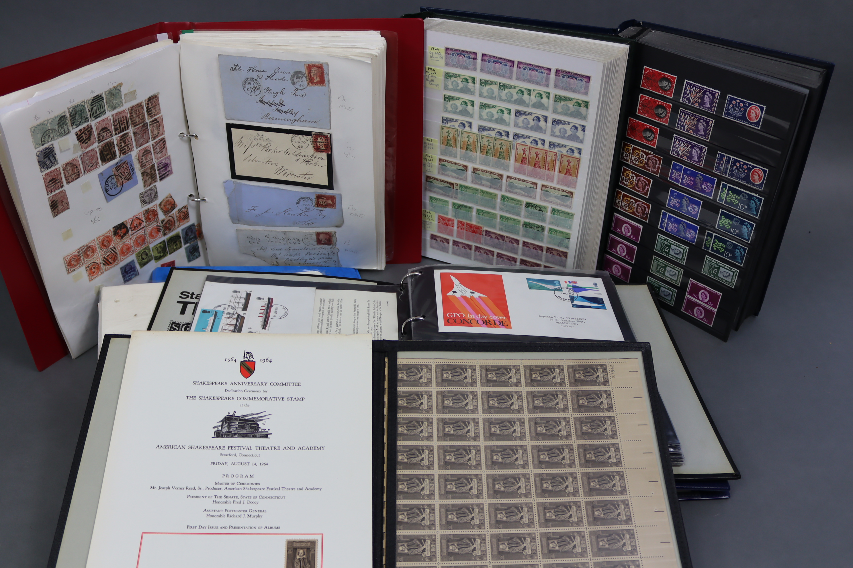 A Wessex Knight album containing a good collection of GB commemoratives, mint & used, 1953-1980,
