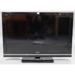 A Sony Bravia 41” LCD television with remote control, w.o.