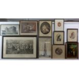 Various decorative pictures & prints.