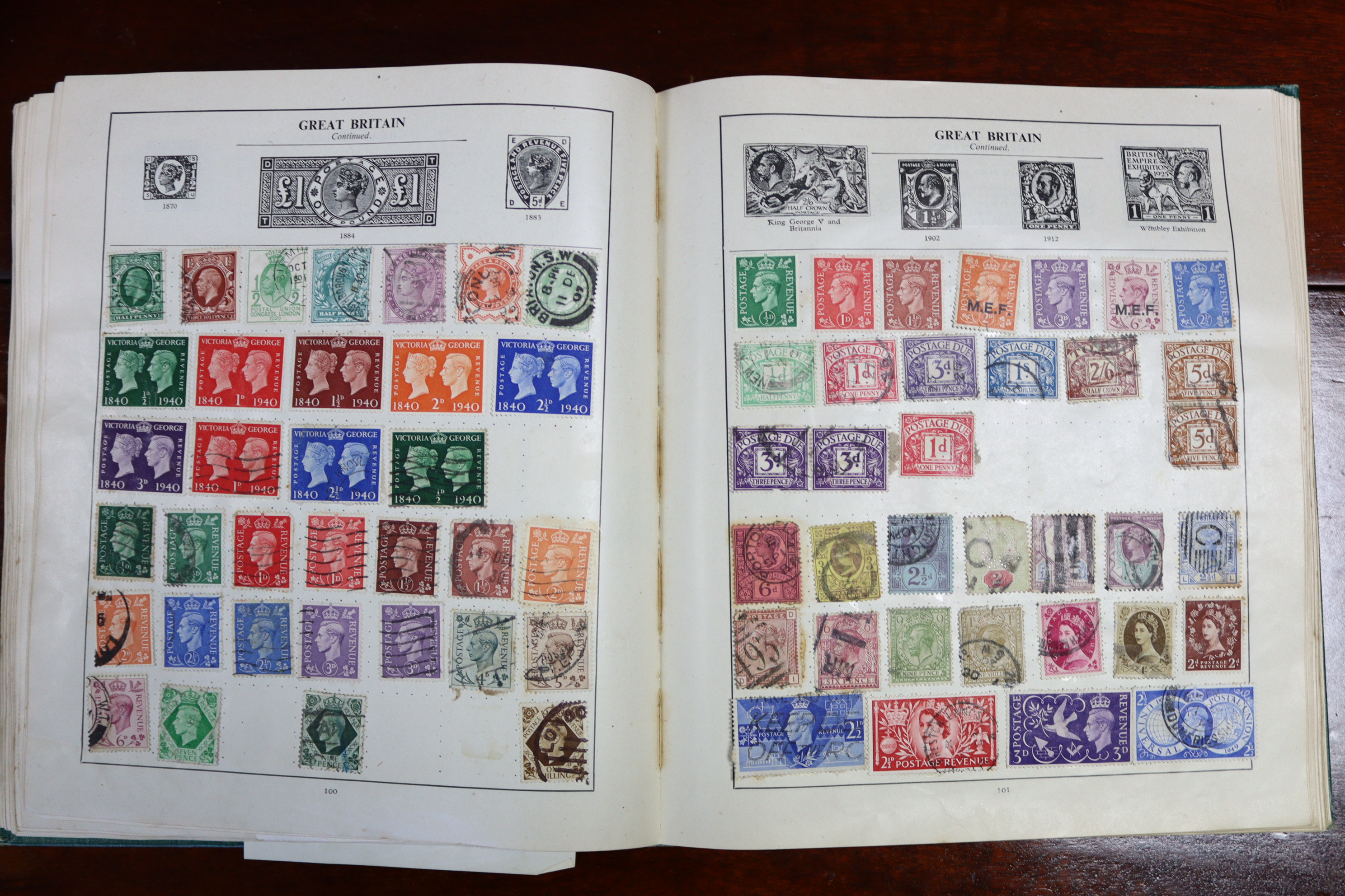 A Strand album & contents of GB & foreign stamps. - Image 23 of 31