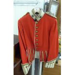 A British Highland Infantry officer's red tunic (circa 1902) with insignia (Please Note: this lot