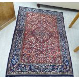 A Persian rug,