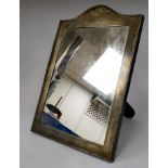 An Edwardian Asprey of London dressing room mirror,