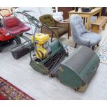 A Webb 23'' cylinder design, ride-on lawnmower with a Suzuki 5200 motor, grassbox,