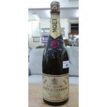 A bottle of 1964 Moet & Chandon Champagne BL