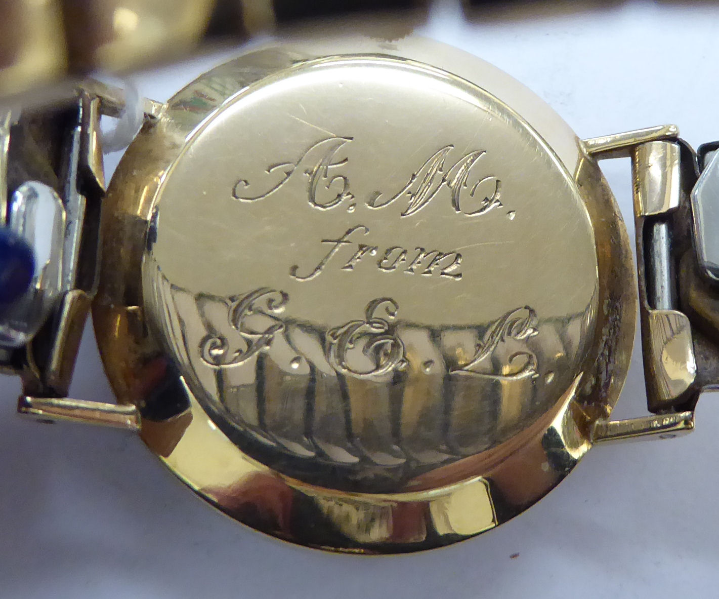 An Accurist 9ct gold cased wristwatch, - Image 3 of 3