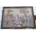 A 19thC tapestry picture,